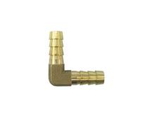 4mm 5mm 6mm 8mm 10mm 12mm 14mm 16mm 19mm 25mm Hose Barb Brass Barbed Straight Elbow Tee Y 2 3 4 Way Pipe Fitting Connector(L 2 Way,5mm)