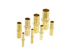 4mm 5mm 6mm 8mm 10mm 14mm 16mm 19mm 25mm Hose Barb Brass Barbed Straight Elbow Tee Y 2 3 4 Way Pipe Fitting Connector(4mm,Straight 2 Way)