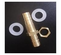 4mm 6mm 8mm 10mm 12mm 14mm 16mm 19mm 25mm Hose Barb Bulkhead Brass Barbed Tube Pipe Fitting Coupler Connector Adapter(14mm OD)