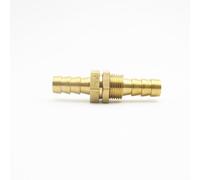 4mm 6mm 8mm 10mm 12mm 14mm 16mm 19mm 25mm Hose Barb Bulkhead Brass Barbed Tube Pipe Fitting Coupler Connector Adapter,6m