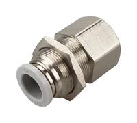 4mm 6mm 8mm 10mm x M5 1/8" 1/4" 3/8" Male Female Thread 3 Way Air Pneumatic Elbow Push In Quick Pipe Fitting(8mm-BSP3I8) Fitting