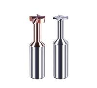 4mm 6mm 8mm T Slot 4 Flute End Mill - Carbide T Slot Milling Tool for Precision Machining，1pcs(12dx3.0hx5dx12xl60mm)