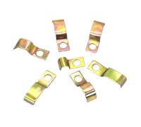 4mm/6mm Dia/Single Side/Double Fixture Oil Tube/Pipe/Hose Clamps PC-1125 for Centralized Lubrication System/CNC Machine Center(PC1125)