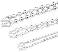 4mm-70cm Bead Chain Necklace for Women - Great Everyday Jewelry