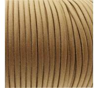 4mm 9 Stand Cores Paracord For Survival Parachute Cord Lanyard Camping Climbing Camping Rope Hiking Clothesline 5M 10M 20M 30M(Khaki,5m)