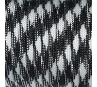 4mm 9 Stand Cores Paracord For Survival Parachute Cord Lanyard Camping Climbing Camping Rope Hiking Clothesline 5M 10M 20M 30M(BlackWhite,30m)