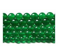 4mm 90pcs Natural Chinese Green Jade Beads Round Loose Gemstone Crystal Energy Healing Power Stone Beads for Jewelry Making DIY Bracelet (4mm, Chinese Green Jade)