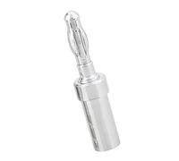 4mm Banana Plug Solderless Loudspeaker Binding Post Lamp Head Design for Easy Installation in Sound Device Loudspeaker Terminals Without Welding