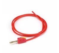 4mm Banana Plug Test Leads 100cm Silicone Wire 32A/250V Rating for Professional Electrical Testing Automotive Electronic Silicone Insulated Test Cables