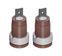4mm Banana Socket Insulated Panel Mount Binding Post Connector for Electronics Easy Installation Accessories Banana Adapter