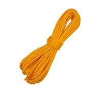 4mm Braided Polypropylene Rope - Lightweight, UV-Resistant Multifilament Cord - Soft, Strong & Weatherproof - Floats on Water - Ideal for Crafts, Gardening, Pet Leads - Yellow 10m