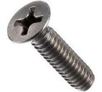 4mm Countersunk Machine Screws/Bolts M4 x 10mm (Including Head) A2 Stainless Steel Pozi Csk Head Mch Screw (20 Pack) Free UK Delivery