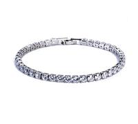 4mm Cubic Zirconia Tennis Bracelet Chain Bracelets For Women Men Gold Silver Color Men Bracelet Cz Chain Homme Jewelry
