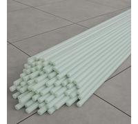 4mm Fibreglass Rods for Roman Blinds 1.2m Pack of 5 Extra Strong Rods with Free End Caps