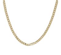 4mm Gold Cuban Chain Necklace Classic, Luxury and Smooth Finish 18K Real Gold Plated Jewellery Necklace for Men, Women, and Teens (Length: 20 Inches)