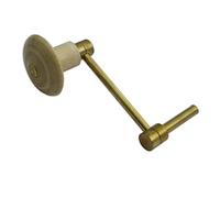 4mm Grandfather (7) Brass Crank Key for Longcase Clock Winding Tool