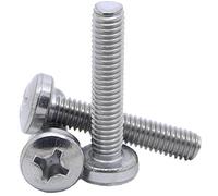 4mm / M4 x 20 Phillips PAN Head Machine Screws Bolts A2 Stainless Steel DIN 7985-100 Pack