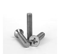(4mm) M4 x 25mm Countersunk Pozi Machine Screws Stainless Steel A2-70 - DIN 965 - (Pack of 50pcs)