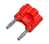 4mm Parallel Electrical Connector with Flame-Retardant ABS Housing, Screw-Mount Design, Nickel/Gold-Plated Copper Contacts, 30Vac-60Vdc / 32A Rating, for 3C Digital Devices