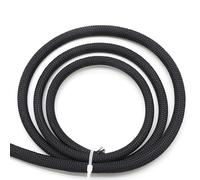 4mm PET Expandable Cable Sleeve - High Density Braided Wire Protection Sheath for Cable Management and Organization(Black,10M)