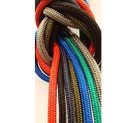 4mm Polypropylene Rope Braided Poly Cord Strong String Boating Camping Sailing Yacht (Length: 5m, Green)