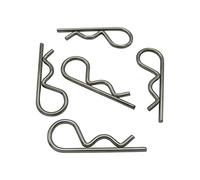 4MM Stainless Steel R Clips x5 (Beta Retaining Pins)