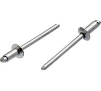 4mm x 10mm Stainless Steel Blind Pop Rivet Dome Head A2/A2 (Pack of 20) B08D