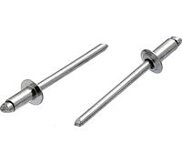4mm x 10mm Stainless Steel Marine Grade Blind Pop Rivet Dome Head A4/A4 (Pack of 20) - A10E 4x10_20