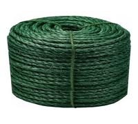 4mm X 164ft White Sisal Rope for Cat Scratching Post Repair and Replacement, Natural Hemp Twine for Furniture Wrap and DIY Cat Climbing Accessories (Green, 328ft(100m))