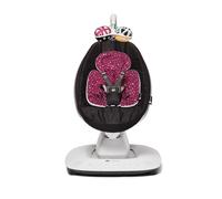 4Moms Mamaroo 5.0 With Mamaroo Newborn Insert - Black/Maroon