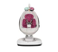 4Moms Mamaroo 5.0 With Mamaroo Newborn Insert - Grey/Maroon