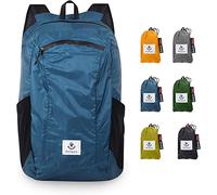 4Monster Foldable Ultra Light Outdoor backpack for Camping, Hiking, Travel, Sports, Climbing and Cycling 16 Blue