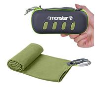 4Monster Microfiber Towel, Travel Towel, Camping Towel,Small Size 15.7¡Á31.5', Fast Drying, Soft Light Weight,Suitable for Gym, Beach, Swimming, Backpacking and More