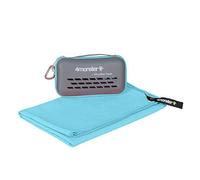 4Monster Microfibre Travel Towel - Quick Dry, Lightweight, Ultra Soft, Super Absorbent Compact Camping Towel for Sports, Gym, Beach, Camping, Yoga, Swimming, Hiking