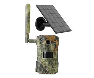 4MP 14MP 4G SIM Card Solar Hunting Trail Camera Wildlife Camera With Night Vision Motion Activated Outdoor Trail Camera