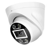 4MP 3.6mm Wide Lens H.265 PoE Dome W/Audio Security Camera,Indoor/Outdoor Weatherproof,AI Color Night Vision,Compatible NVR/RTSP