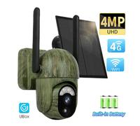 4MP 4G Solar Security Camera Wireless Outdoor WiFi