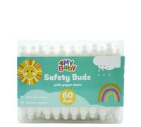 4mybaby Safety Cotton Buds - 60 Pcs