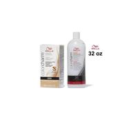 (4NN + Dev(vol20)32oz) Wella 4NN Intense Medium Brown Color Charm Permanent Liquid Haircolor