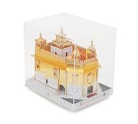 4OUR FAITH 3D Acrelic Multi-color Light Golden Temple with Plug | Amritsar 3D Temple for Gift/Replica/Multi use/Home Décor/Sikh Festival (The Heavenly Harmandir Sahib)