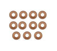 4our Faith Copper Coin with Hole/Tambe ka Sikka with Hole for Pooja/Hole Copper Coins for puja holy Purpose/Hole Copper Coins for Spiritual and Religious Purposes - Pack of 11