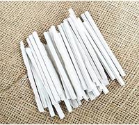 4OUR FAITH Pack of 90 (600 g) Slate Pencils / White Bars / Natural Limestone Chalk / Thin Slate Chalk Pencils