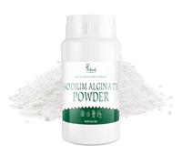 4oz Sodium Alginate Powder, 100% Pure Sodium Alginate for Thickening, Food Grade Gelling Agent for Making Luxurious Caviar Spheres, Ice Cream and More, Vegan Stabilizer for Baking, Non-GMO and Vegan