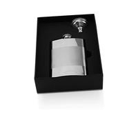 4oz Stainless Steel Hip Flask Set - A3150