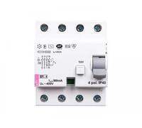 4P 100A 0.3A Residual Current Switch Type ASTI EFI-4 002062154