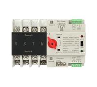 4P 100A Double Power Automatic Transfer Switches Din Rails Mounted Electrical Selectors Switches For Inverter Generator Electrical Selectors Generator Changeover For Power