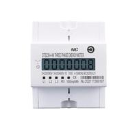 4P 100A three phase rail Watt hour din-rail energy meter LCD 3 * 230/400V 3 * 120/208V 3 * 220/380V 2 * 120/208V 50Hz 60Hz(2X120V 100A 60HZ)