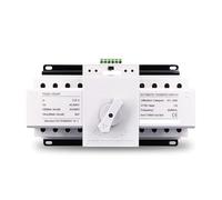 4P 125A 3 phase 4 wire 230V MCB type Dual Power Automatic transfer switch TOQ3-4P/125 PV city power Generator CZAOINCU