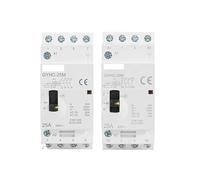 4P 25A 4NO or 2NO2NC 220V/230V 50/60HZ Din rail Household AC Modular Contactor Manual Type BIANMTSW(4P 25A 4NO 220V)