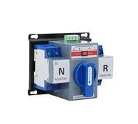4P 2P 63A 220V 400V ATS MCB Type Dual Power Automatic Transfer Switch Change Over Switch(2P 220V)